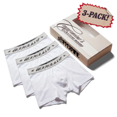 Signature Boxers 3 - Pack (White)