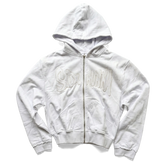 Sixhunna Zip-up Peysa (White)