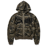 Sixhunna Zip-up Peysa (Stripper Camo)