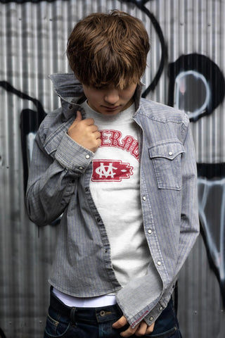 Arch Tee (Heather grey)