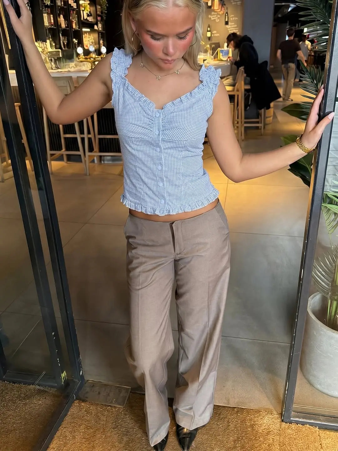 Astrid Ruffle Top