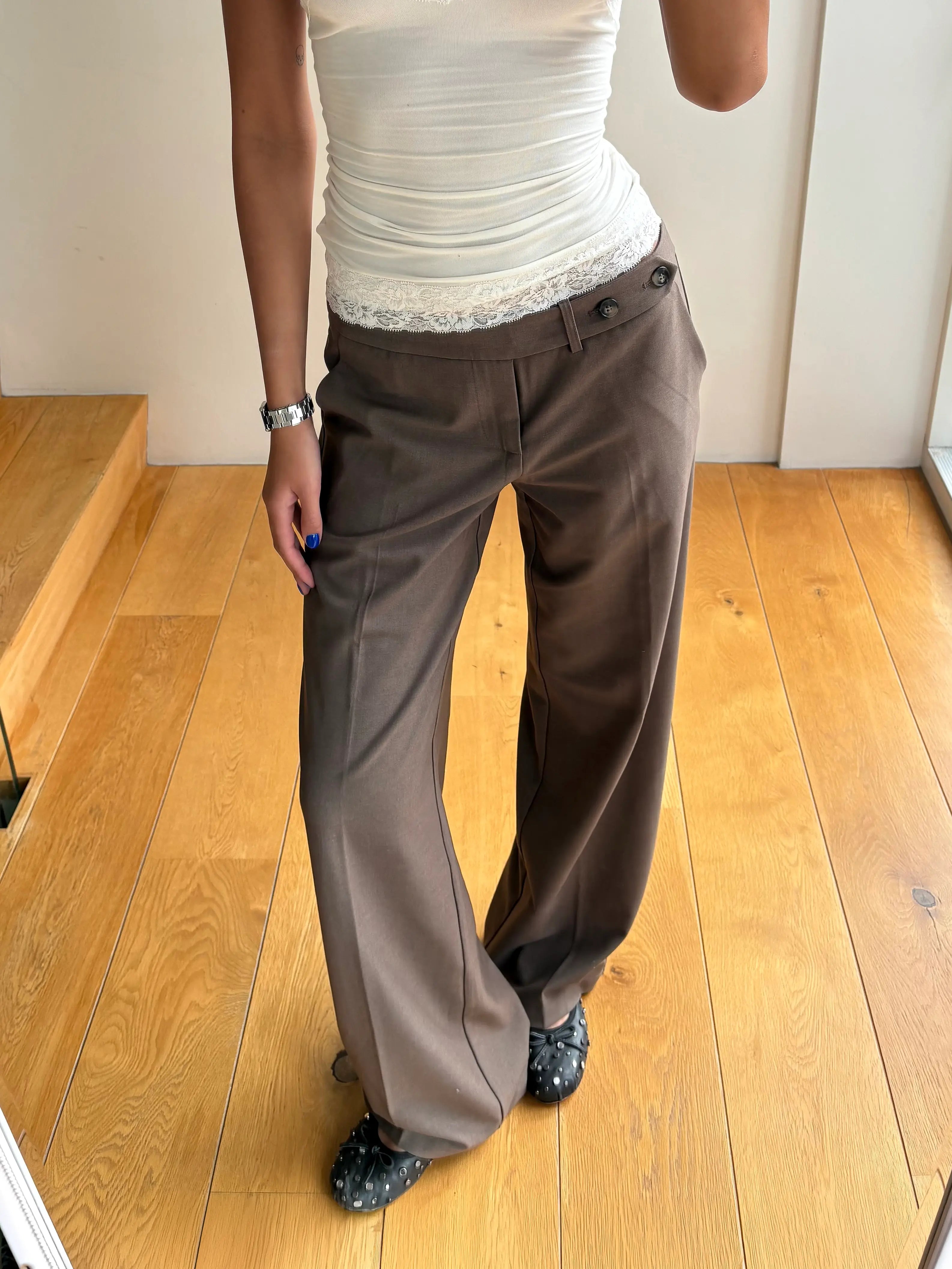 Elin Suit Pants - Somerset