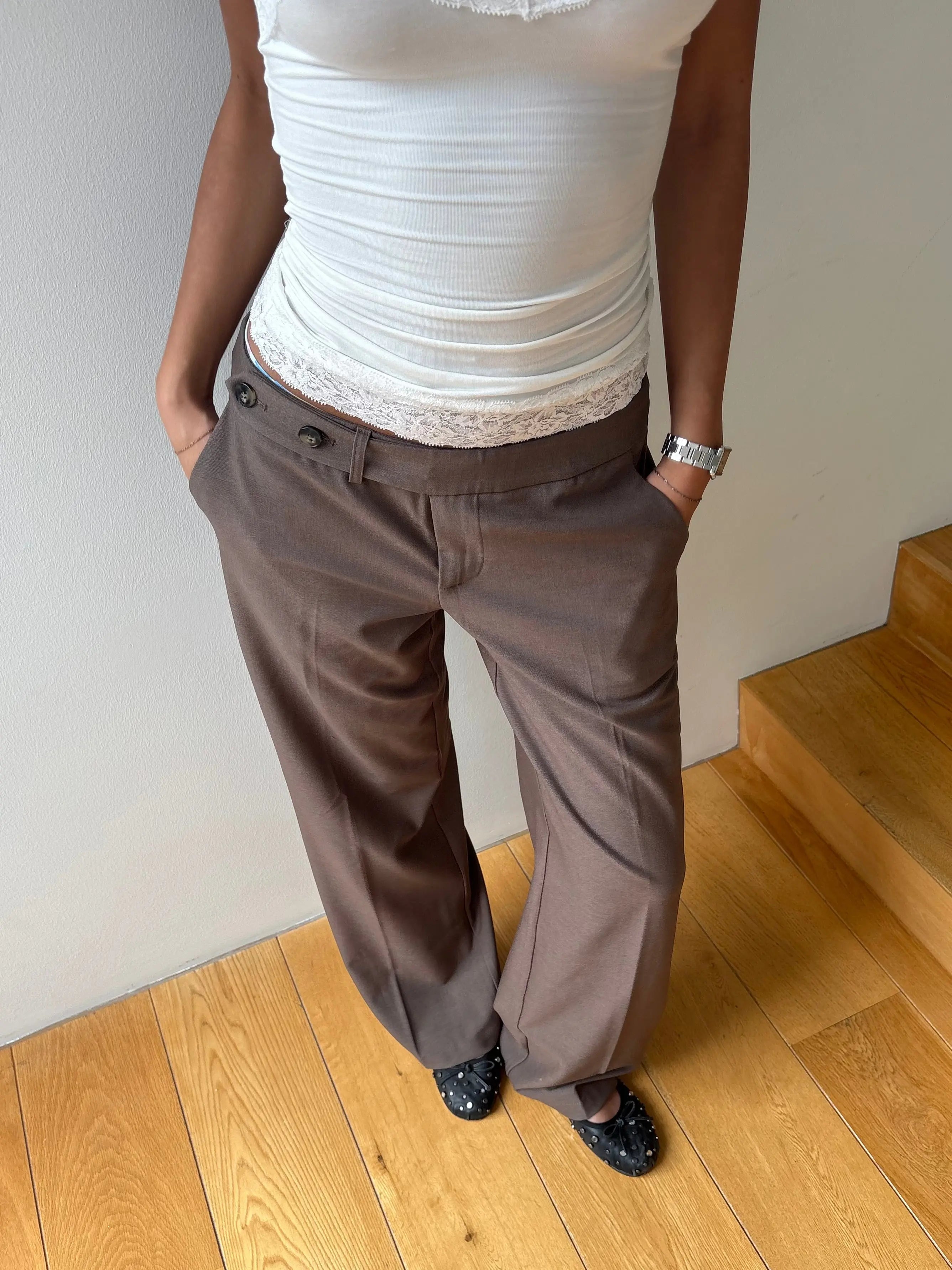 Elin Suit Pants - Somerset