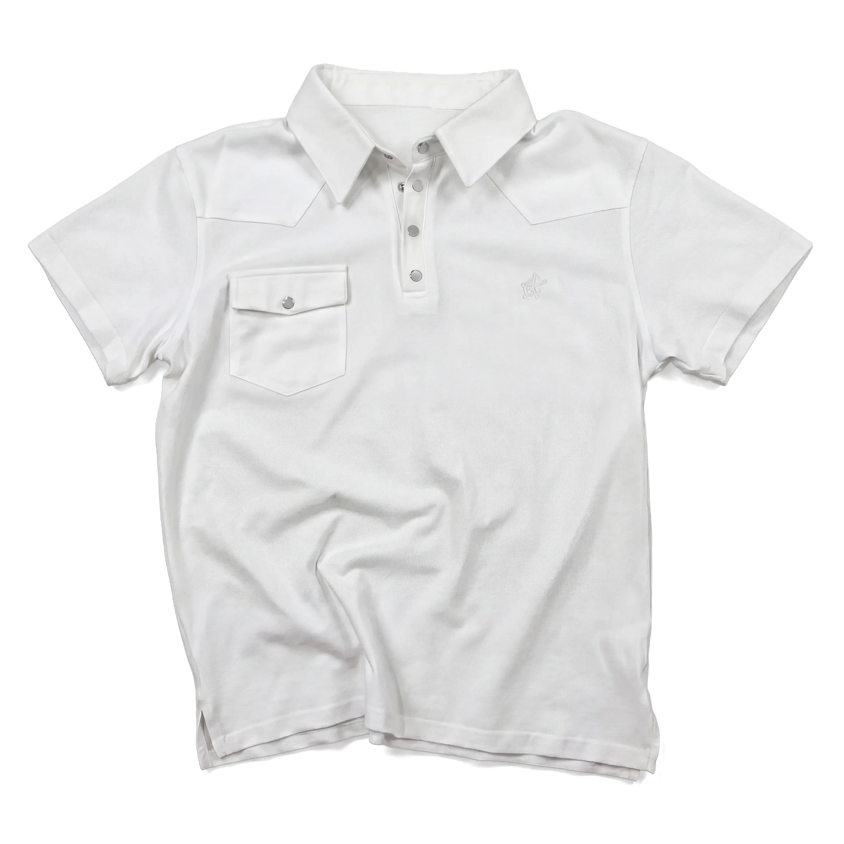 Pearl-Snap Polo
