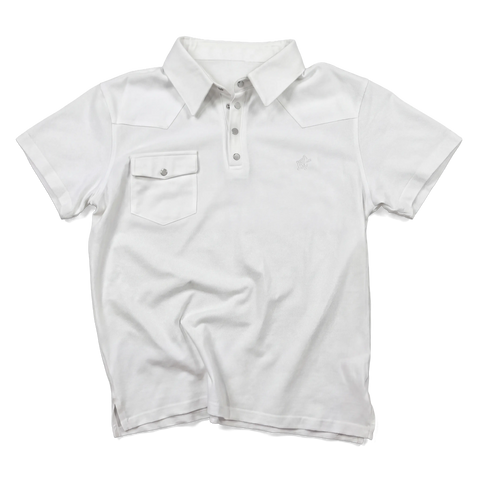 Pearl-Snap Polo
