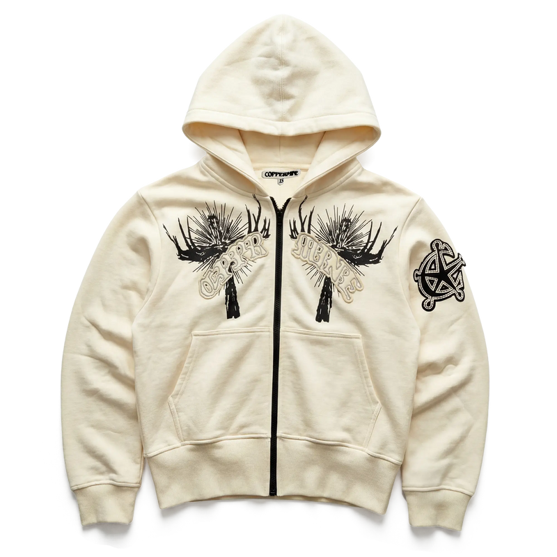 Holy Hoodie - Butter White Coppermine