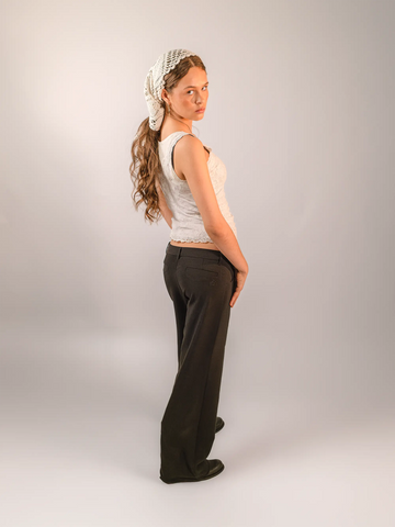Sophia Low Waist Suit Pants Coppermine