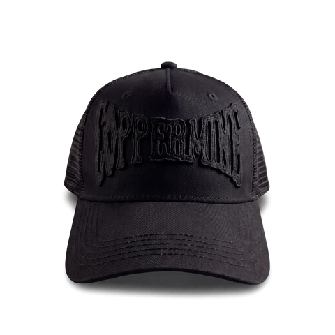 Signature Trucker Hat (all black)