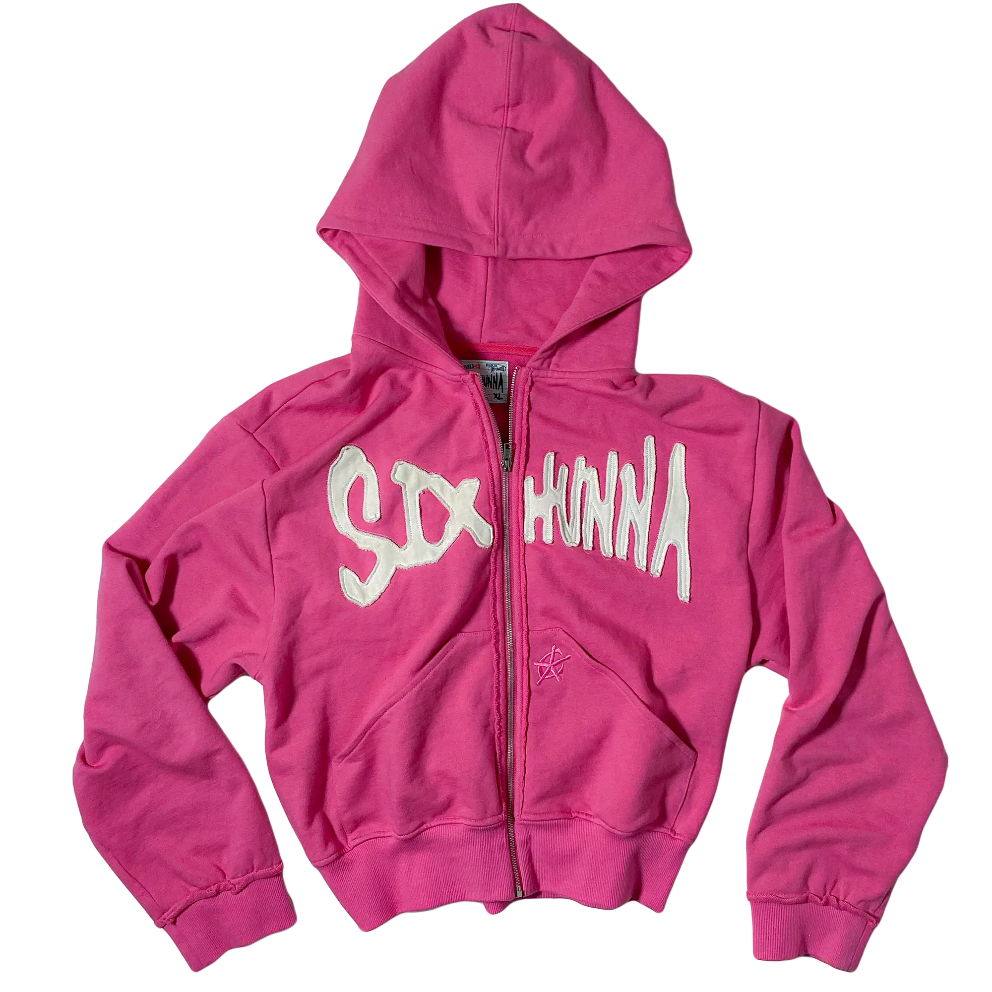 Zip-up Peysa (Pink) Sixhunna
