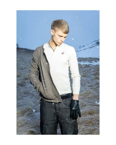 Union Henley - Cream