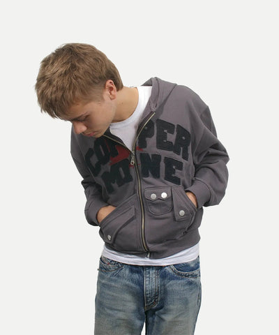 Vulture Zip-up Hoodie Coppermine