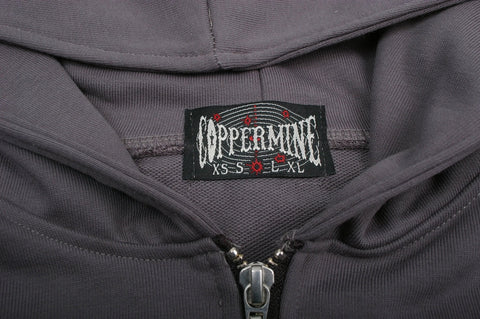 Vulture Zip-up Hoodie Coppermine