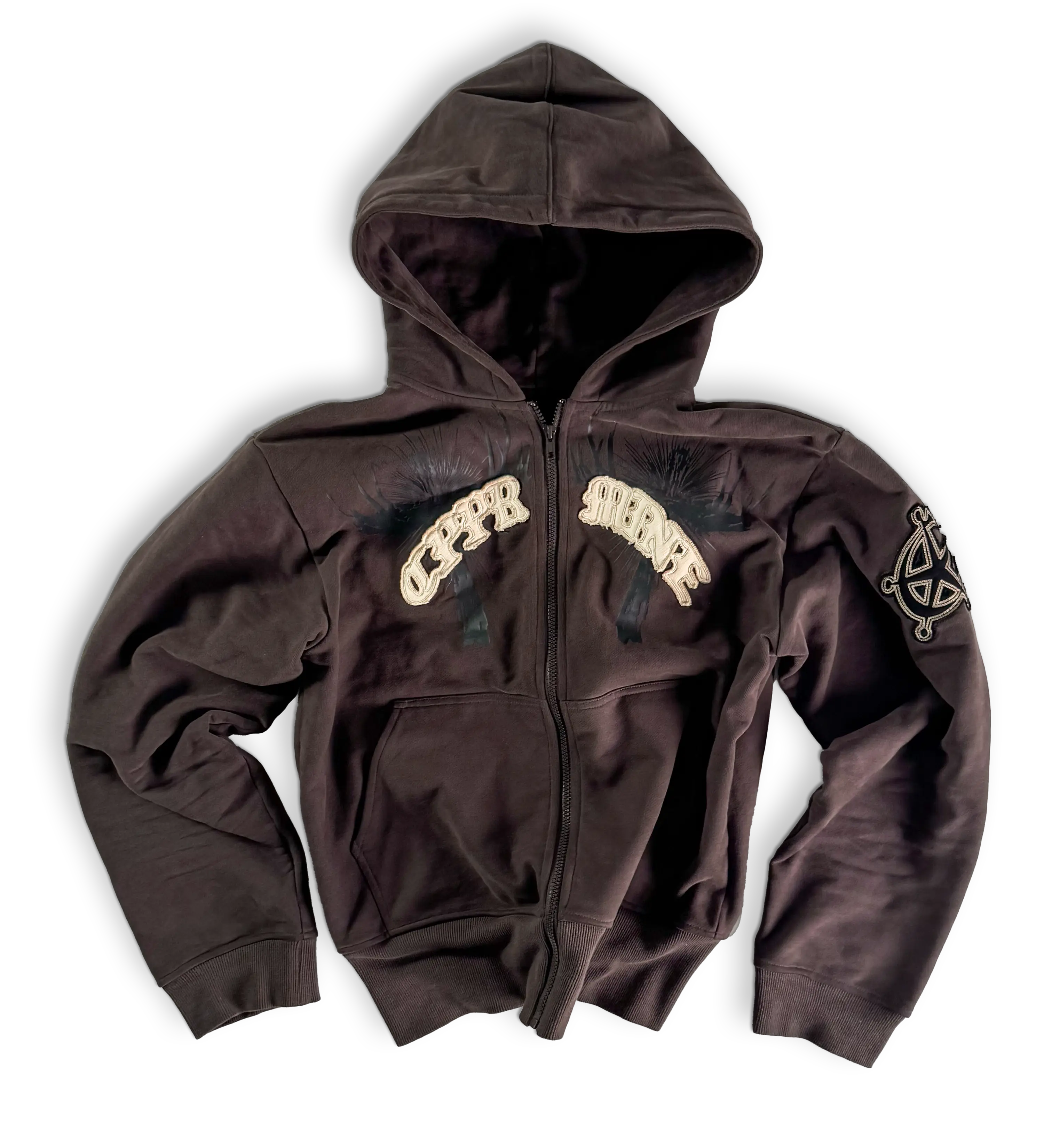 Holy Hoodie - Brown Coppermine