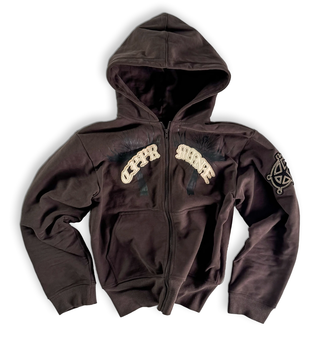 Holy Hoodie - Brown Coppermine