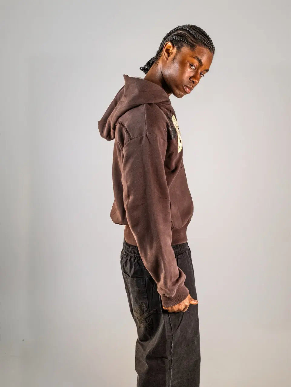 Holy Hoodie - Brown Coppermine